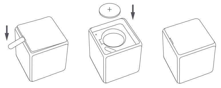 Changement de la batterie du Xiaomi Aqara CTP-R01